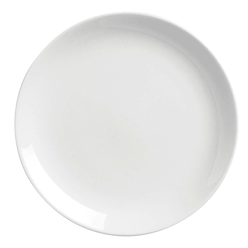 Orientix Set of 6 Bread Plates, White